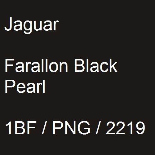 Jaguar, Farallon Black Pearl, 1BF / PNG / 2219.